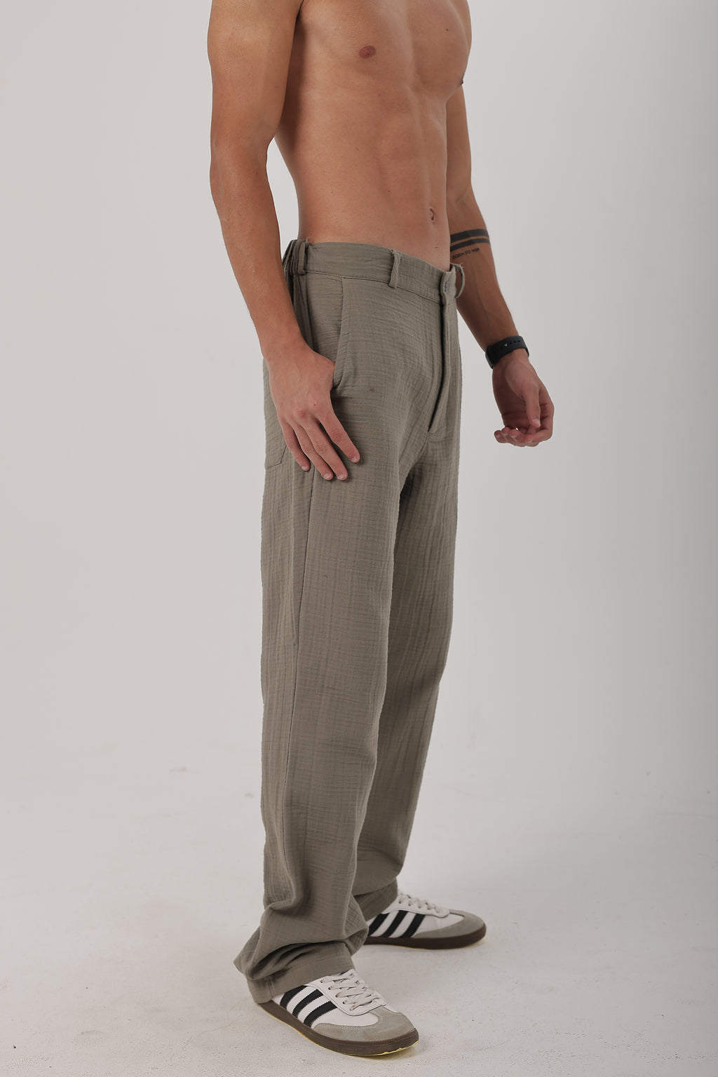 Olive Dune Pants